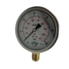 Manometre Gliserinli Alttan Çıkışlı Q100 - 0 - 60 Bar 1/2