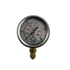 Manometre Gliserinli Alttan Çıkışlı Q63 - 0 - 250 Bar 1/4