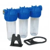 Su Filtresi Aktive Karbon Siliphoslu Kireç Önleyici Yıkanabilir Kartuşlu 3lü 10 - 1