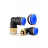 Pnömatik Dirsek Bağlantı 1/2 - 6mm