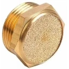 Sinter Bronz Susturucu Kısa Tip 1/8
