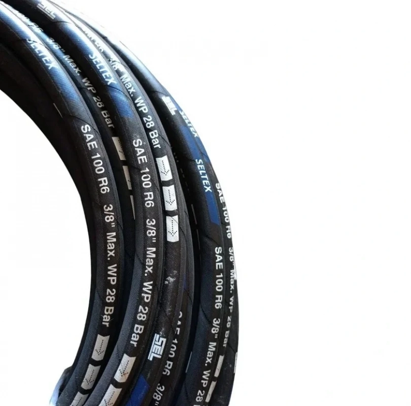 Hidrolik Tekstil Örgülü Hortum R6 - 22mm 7/8