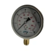 Manometre Gliserinli Alttan Çıkışlı Q100 - 0 - 60 Bar 1/2