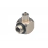 Metal Mini Somun Sıkmalı Döner Dirsek 2x4mm - M6