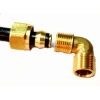 Sarı Pirinç Yüksüklü Dirsek 12mm - 1/2