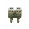 Solenoid Ventil Vana İkili Düz N.K. 3/4 - 10.5mm 12 / 24 / 220 Ac / Dc