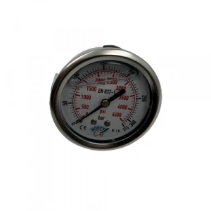 Manometre Gliserinli Pano Tipi Q63 - 0 - 315 Bar 1/4