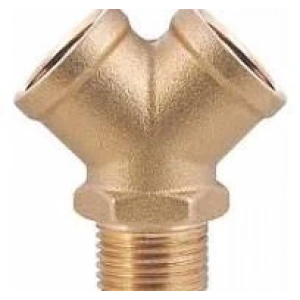 Sarı İkili Çatal Bağlantı 1/8