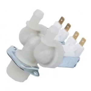 Solenoid Ventil Vana İkili Düz N.K. 3/4 - 10.5mm 12 / 24 / 220 Ac / Dc