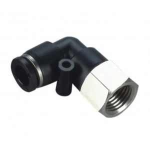 Pnömatik Dişi Dirsek Bağlantı 10mm - 1/4