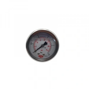 Manometre Gliserinli Arka Çıkışlı Q52 - 0 - 2.5 Bar 1/4