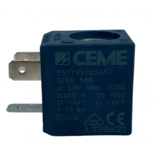Ceme Pnömatik Valf Ventil Bobini 10mm - 12/24/110/220V Ac/Dc
