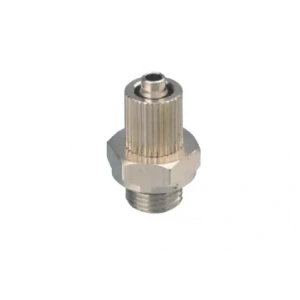 Metal Mini Somun Sıkmalı Düz Rekor 2x4mm - M3