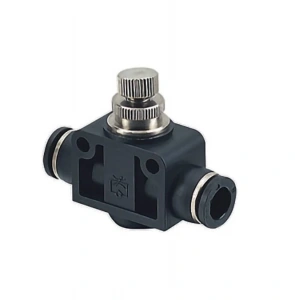 Pnömatik Hat Tipi Hız Ayar Valfi 8mm