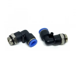 Pnömatik Mini Yuvarlak Döner Dirsek 0.35mm 4mm - M5