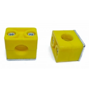 Tek Lama Çift Vida Hidrolik Boru Kelepçesi 6mm