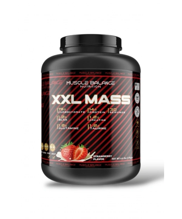 XXL Mass Gainer 3000 Gr 30 Servis Çilek