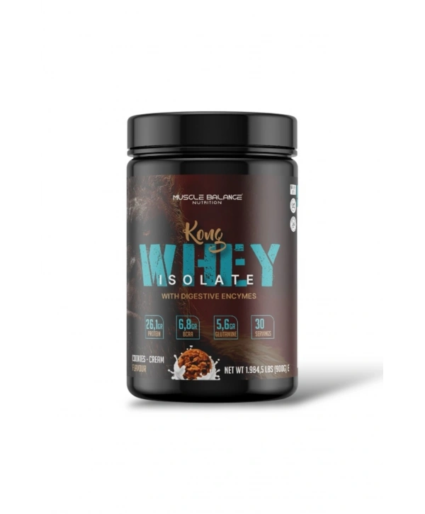 Kong Whey Isolate Protein 900 Gr 30 Servis