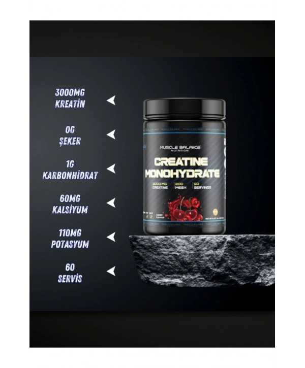 Creatine 300 Gr 60 Servis Vişne