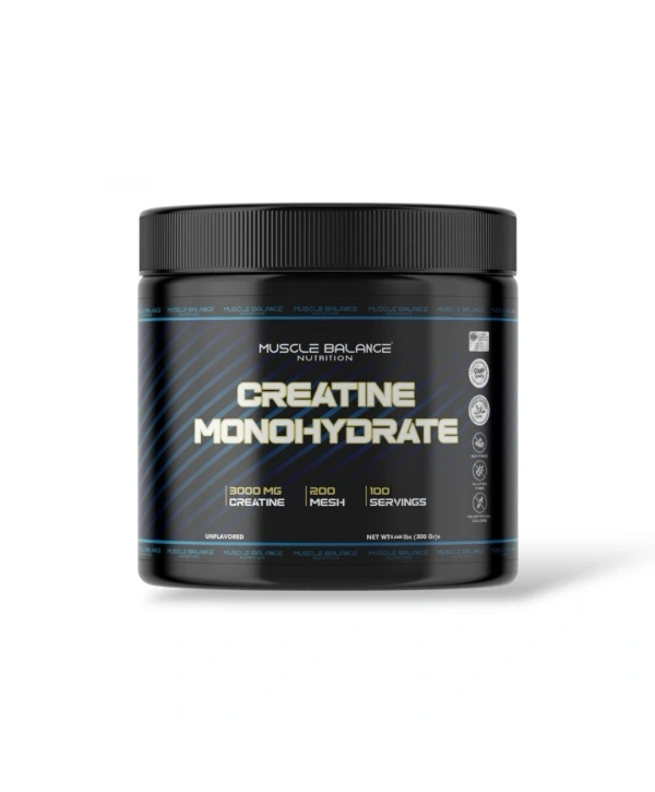 Creatine Monohydrate 300 Gr 100 Servis Aromasız Kreatin Monohidrat