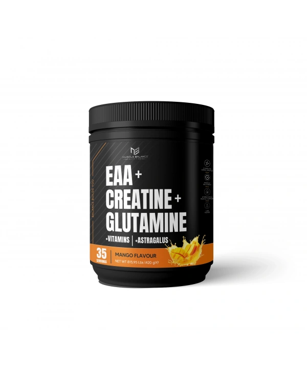 EAA+Creatine+Glutamine 420g 35 Servis Mango
