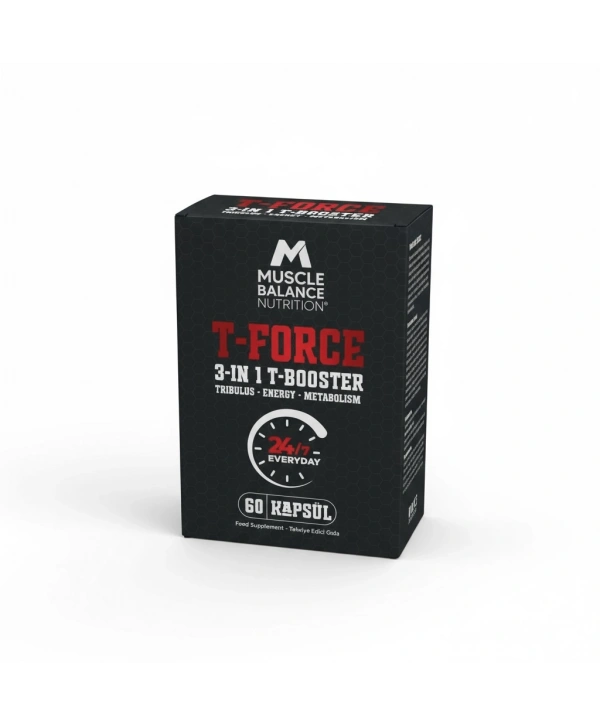T-Force 3 IN 1 T-Booster 60 Kapsül 30 Servis