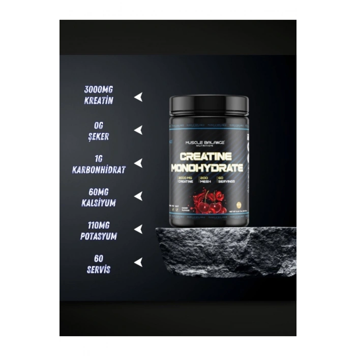 Creatine 300 Gr 60 Servis Vişne