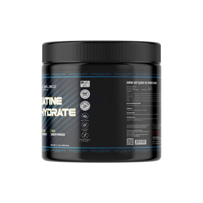 Creatine Monohydrate 500 gr 166 Servis