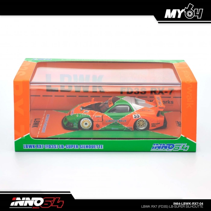 Inno 1/64 LBWK RX7 (FD3S) LB-Super Silhouette