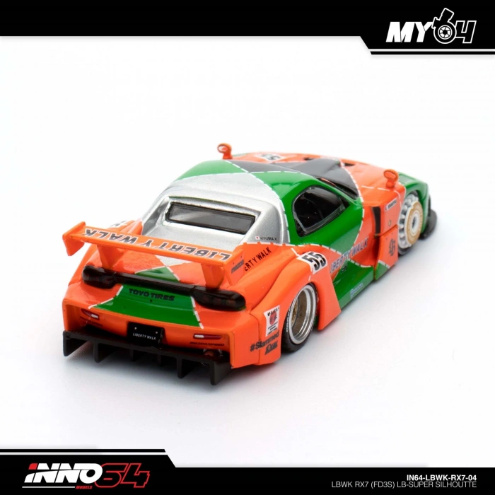 Inno 1/64 LBWK RX7 (FD3S) LB-Super Silhouette