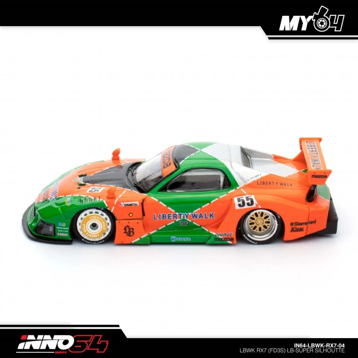 Inno 1/64 LBWK RX7 (FD3S) LB-Super Silhouette
