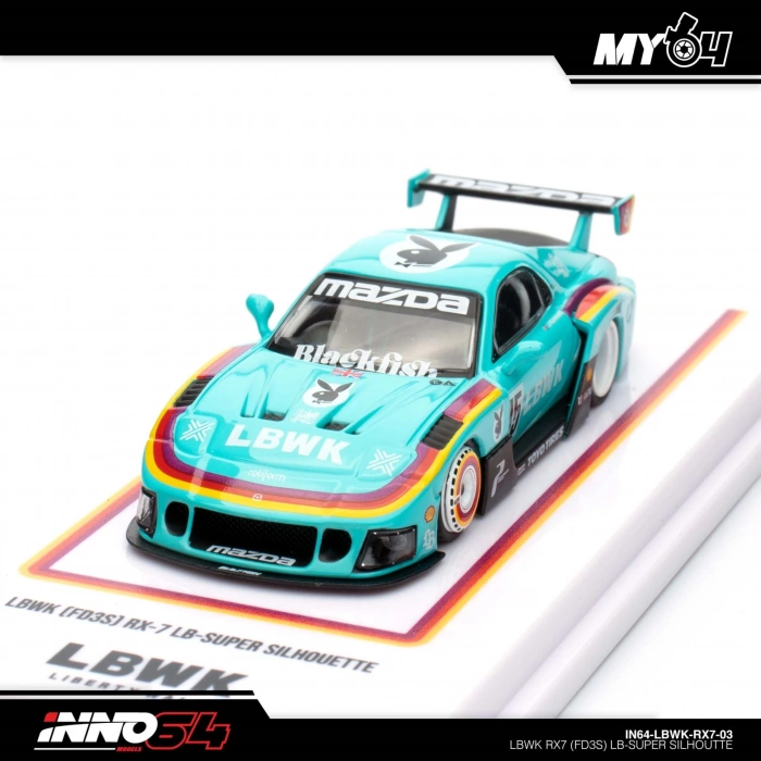 Inno 1/64 LBWK RX7 (FD3S) LB-Super Silhouette