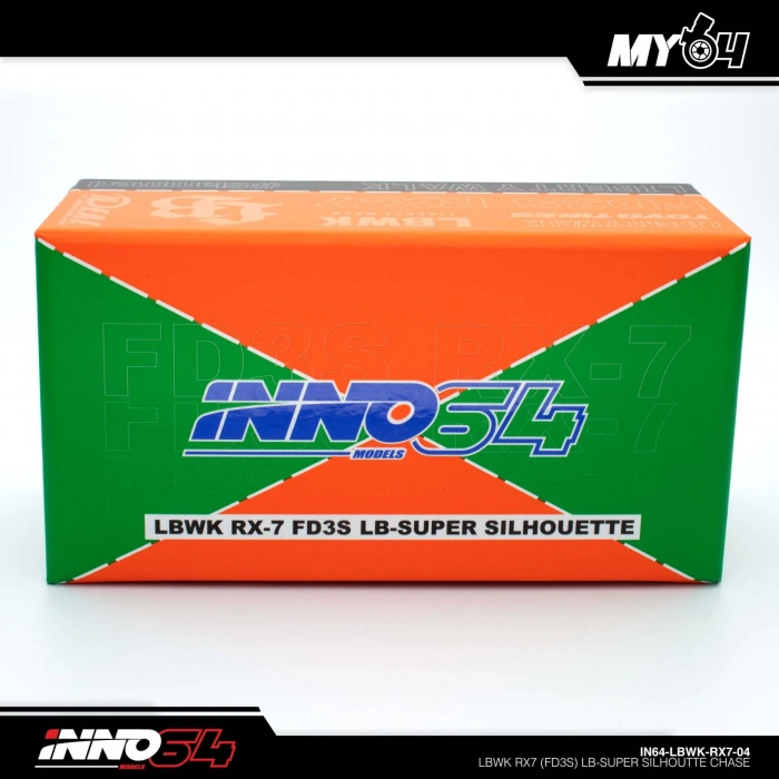 1:64 INNO64 LBWK RX7 (FD3S) LB-Super Silhouette Chase