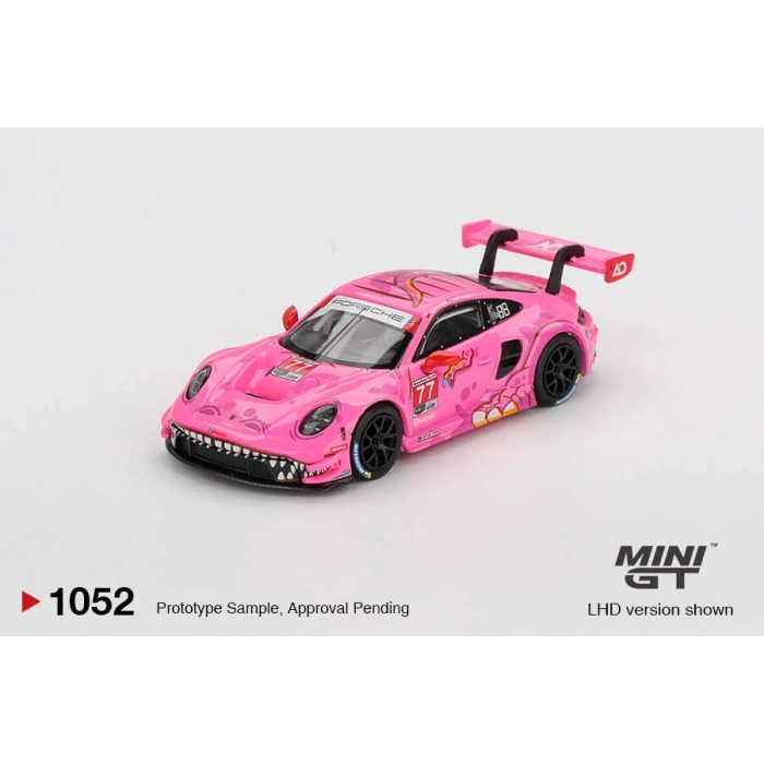 Mini GT MGT01052 1/64 Porsche 911 GT3 R AO Racing 2024 IMSA ROAD AMERICA