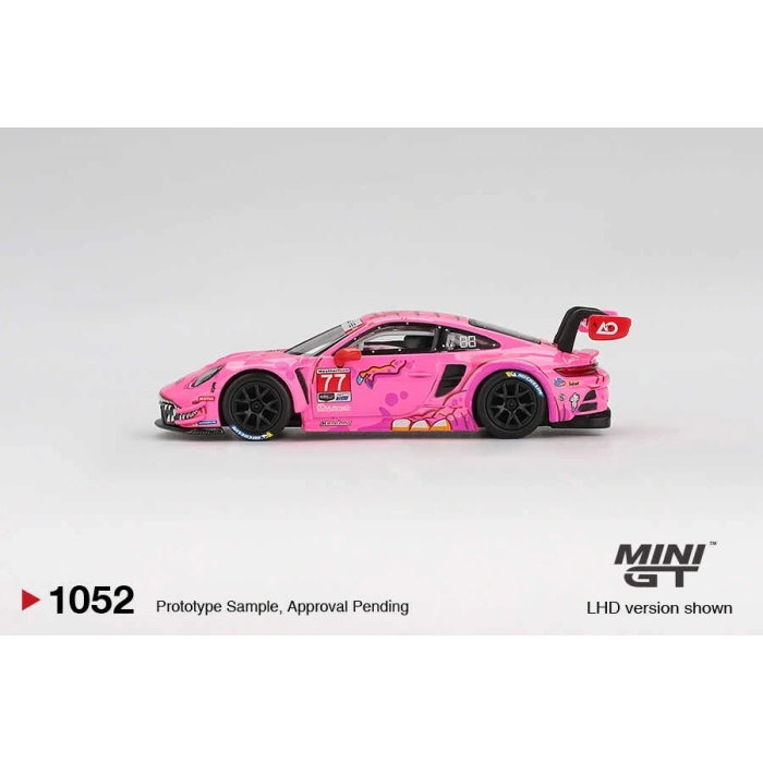 Mini GT MGT01052 1/64 Porsche 911 GT3 R AO Racing 2024 IMSA ROAD AMERICA