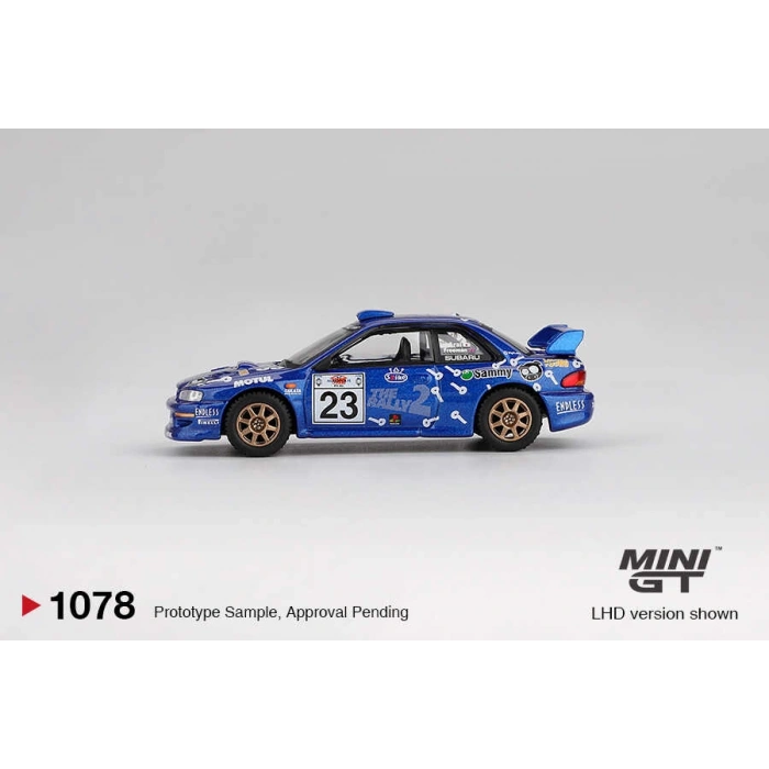 Mini GT MGT01078 1/64 Subaru Impreza WRC99 #23 2000 Acropolis Rally