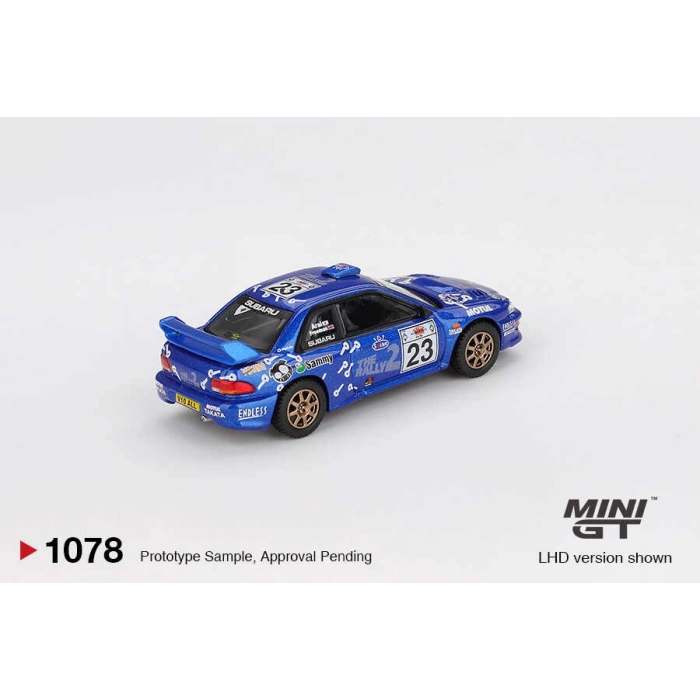 Mini GT MGT01078 1/64 Subaru Impreza WRC99 #23 2000 Acropolis Rally