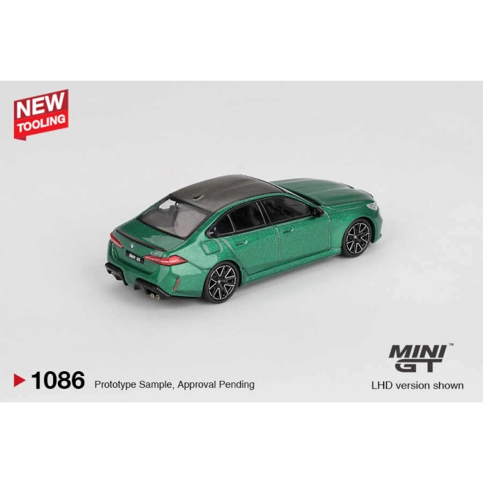 Mini GT MGT01086 1/64 BMW M5 (G90) Isle of Man Green Metallic