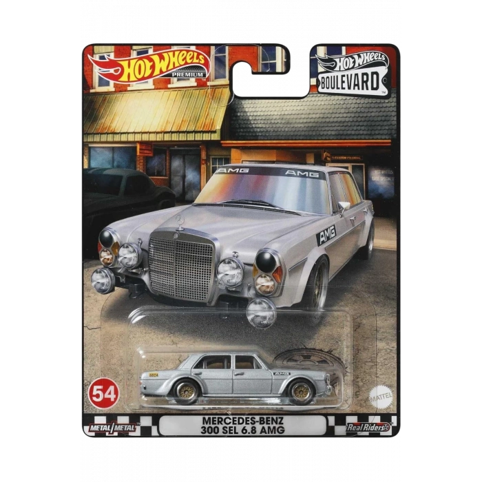 Hot Wheels Premium Boulevard 54 - Mercedes-Benz 300 SEL 6.8 AMG HCR14