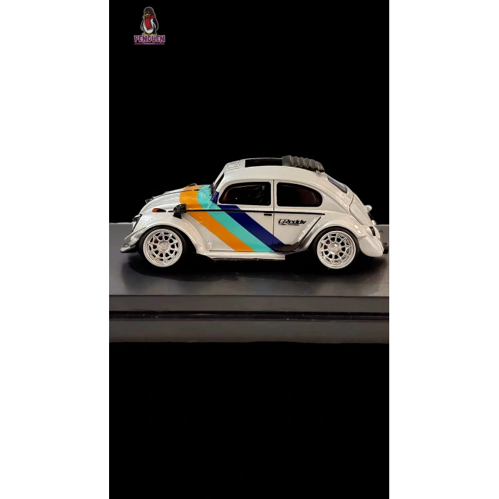 Inspire Model 1/64 Volkswagen Beetle RWB Robert Design Stripe (300 Limited)  RWB2021RS000160A