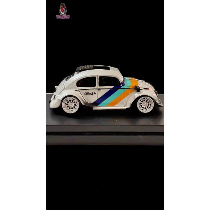 Inspire Model 1/64 Volkswagen Beetle RWB Robert Design Stripe (300 Limited)  RWB2021RS000160A