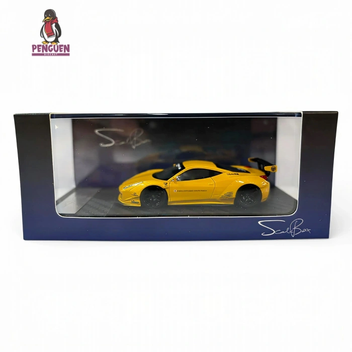 Scale Box 1/64 Ferrari 458 Italia