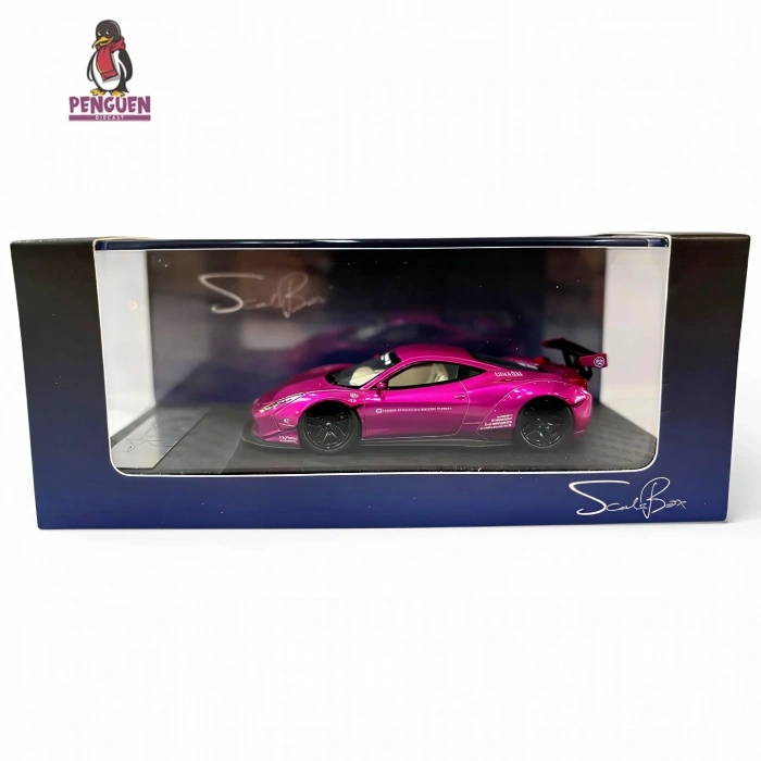 Scale Box 1/64 Ferrari 458 Italia