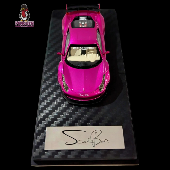 Scale Box 1/64 Ferrari 458 Italia