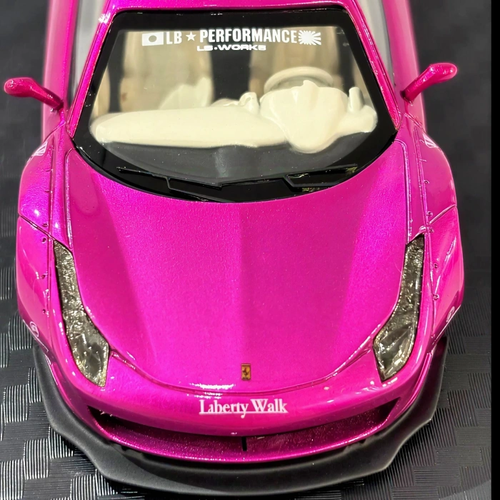 Scale Box 1/64 Ferrari 458 Italia