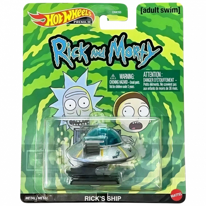 Hot Wheels Premium Pop Culture Ricks Ship
