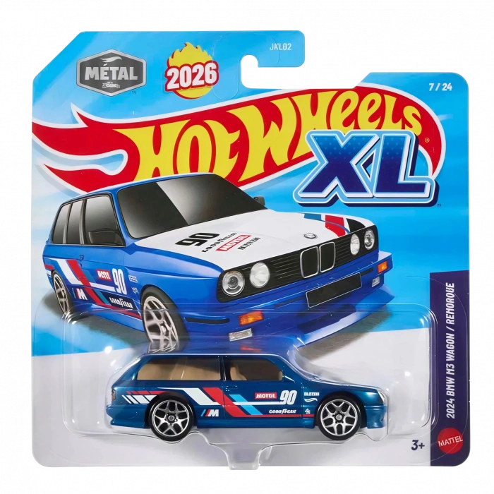 Hot Wheels XL 1/43 2024 BMW M3 Wagon / Remorque