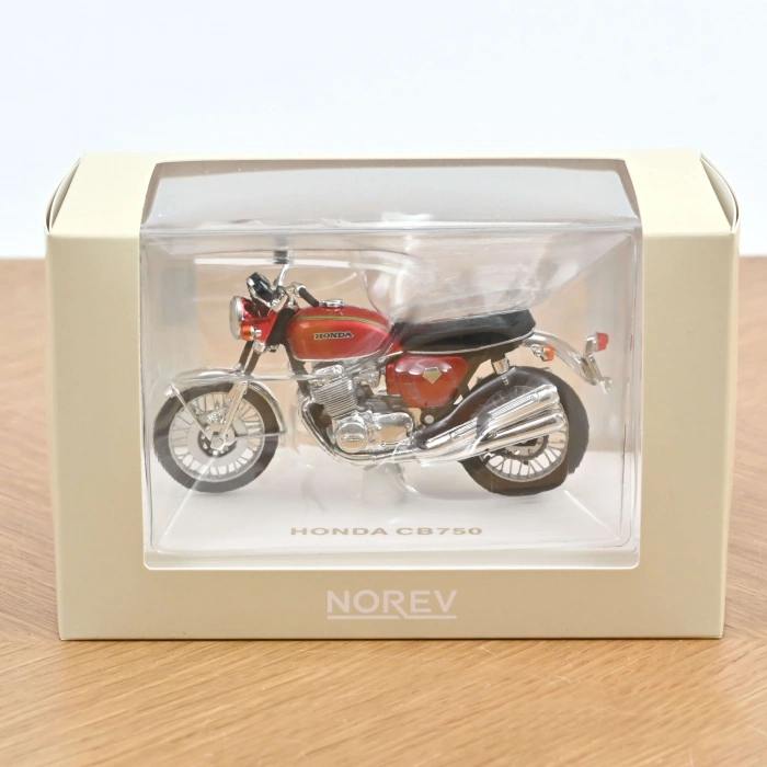 Norev 182026 1/18 Honda CB750 1969 Red Metallic