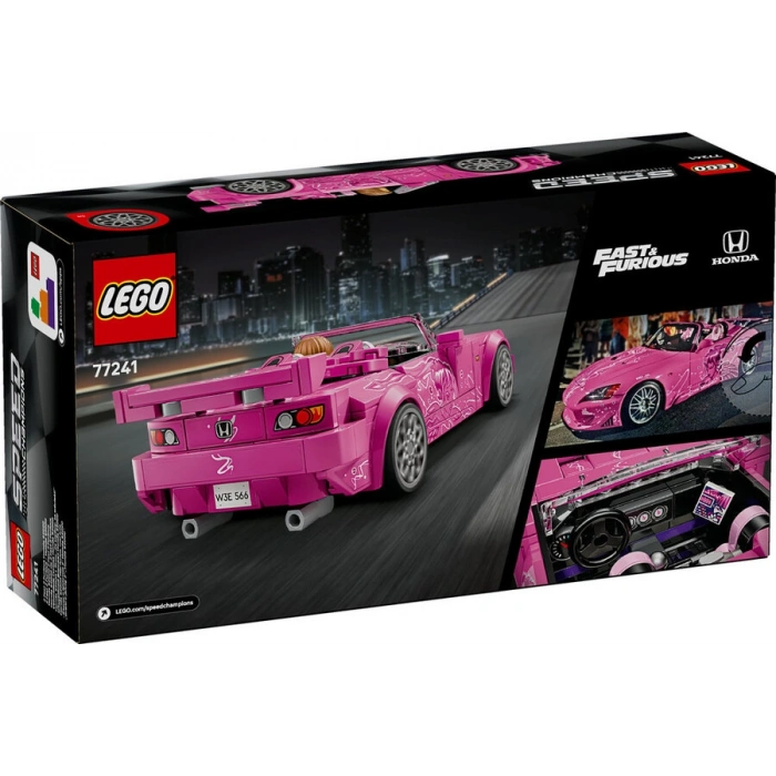 LEGO® 77241  Speed Champions Daha Hızlı Daha Öfkeli Honda S2000