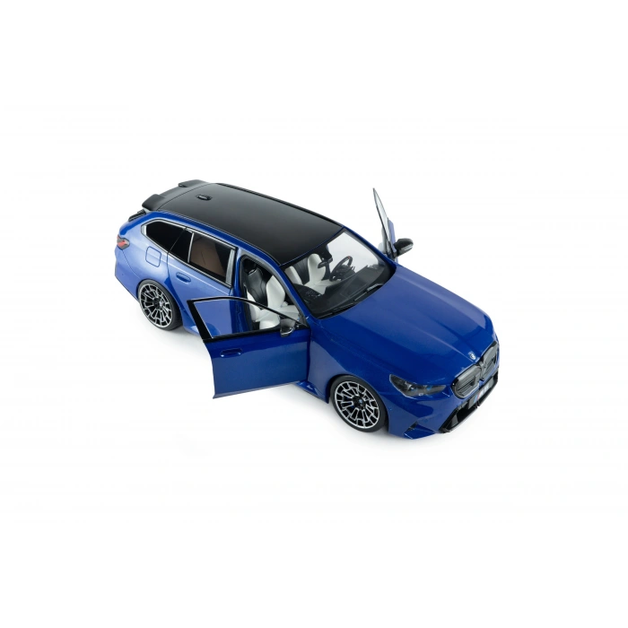Solido S1814801 1/18 BMW M5 TOURING – M Marina Bay Blue Metallic – 2024